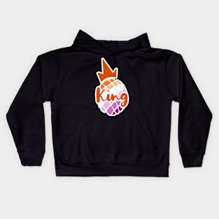 Pride'n'apple Lesbian King ! Kids Hoodie